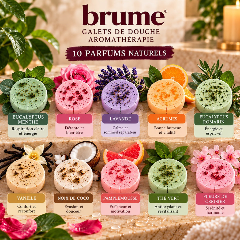 Infographie : les 10 parfums naturels Brume