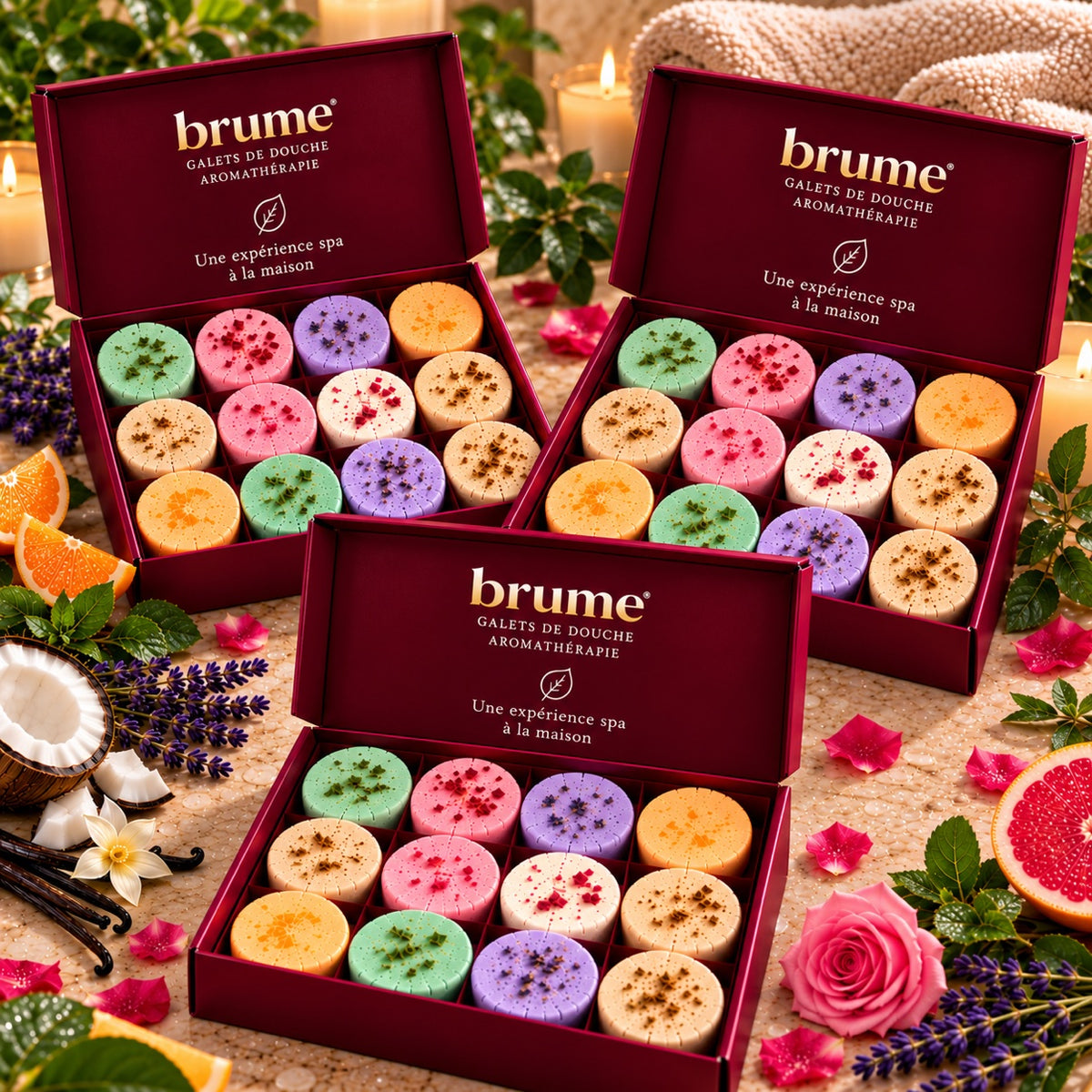 Trio Brume — rituel spa à la maison